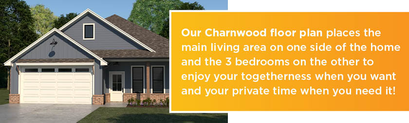 the Charnwood floor plan for families by Sidar Builders